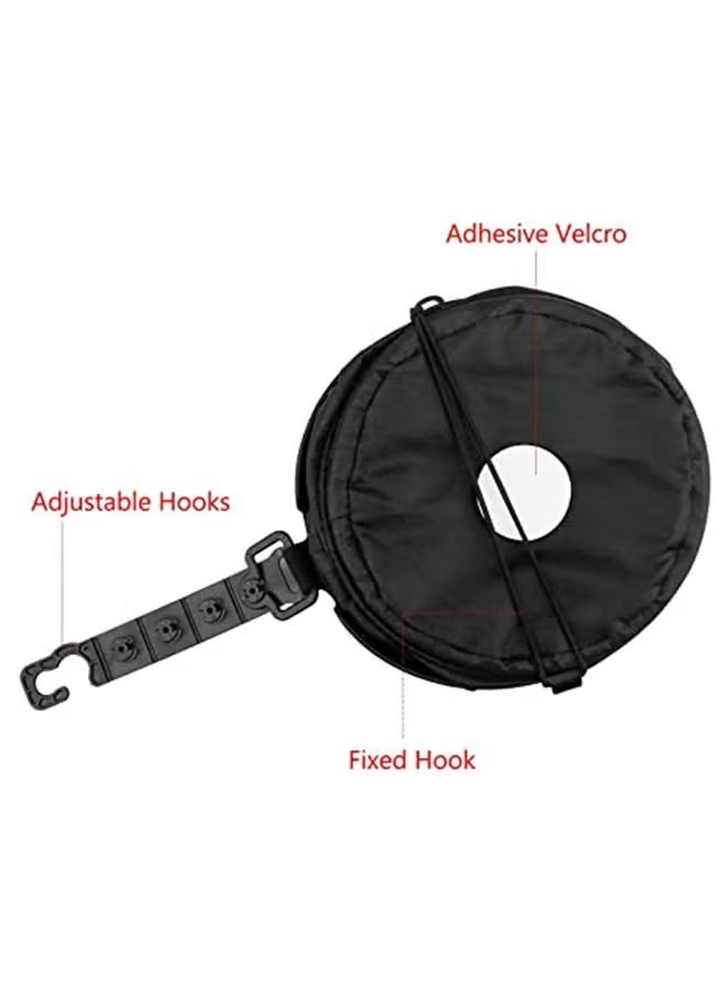Tanwer Car Trash Bin Garbage Container Storage Bag - Image 4