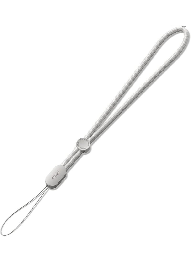 Universal Nylon Strap with Adjustable Button Compatible with AirPods Pro 2 (2nd Generation) - Ivory