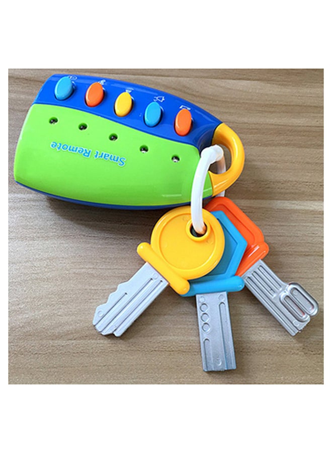 kaichi Musical Remote Control Keys Multicolored For Kids Durable And Unique Design 13.5x5x20.5cm - Image 2