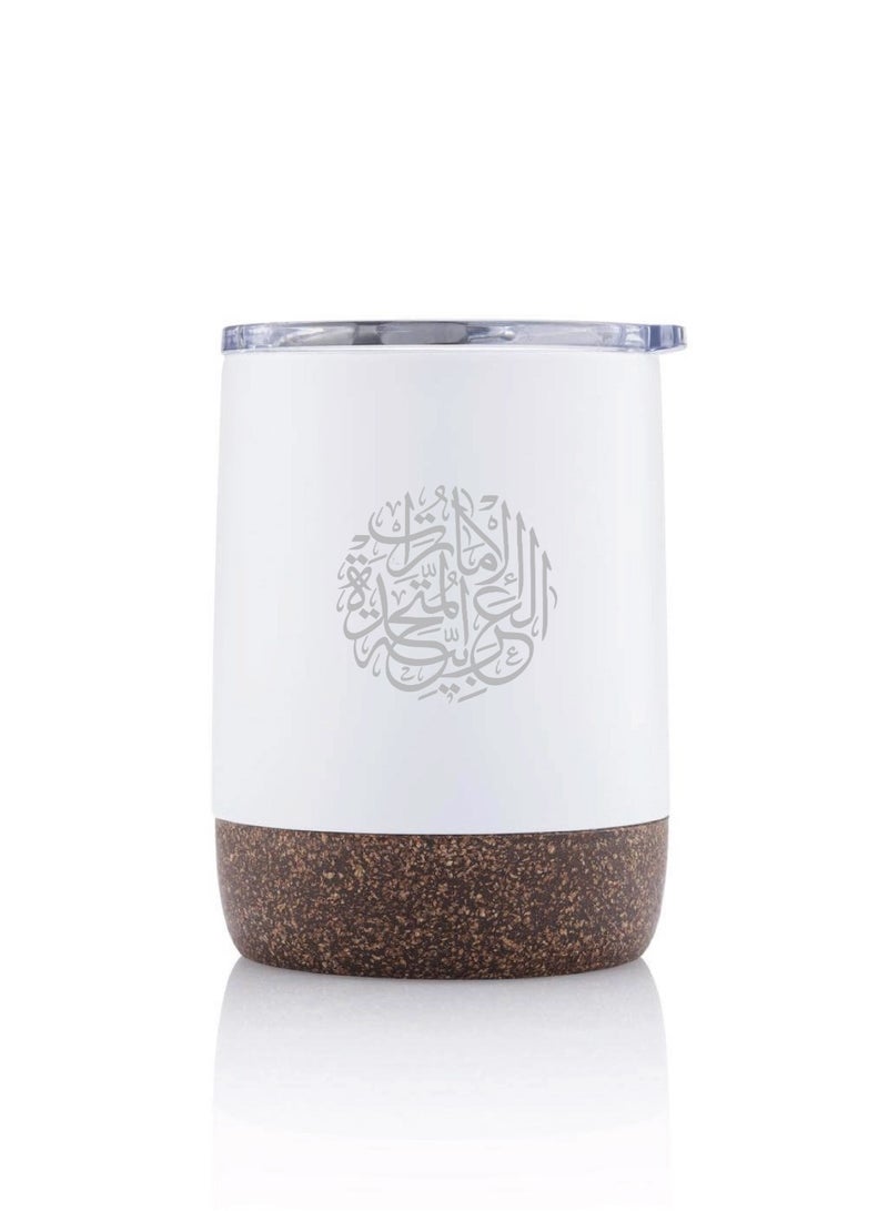 ROVATTI Pola Gouda Mug With Cork Base White UAE - Image 1