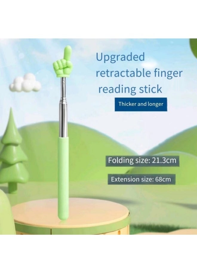 Generic Finger Reading Stick Green  - Image 2