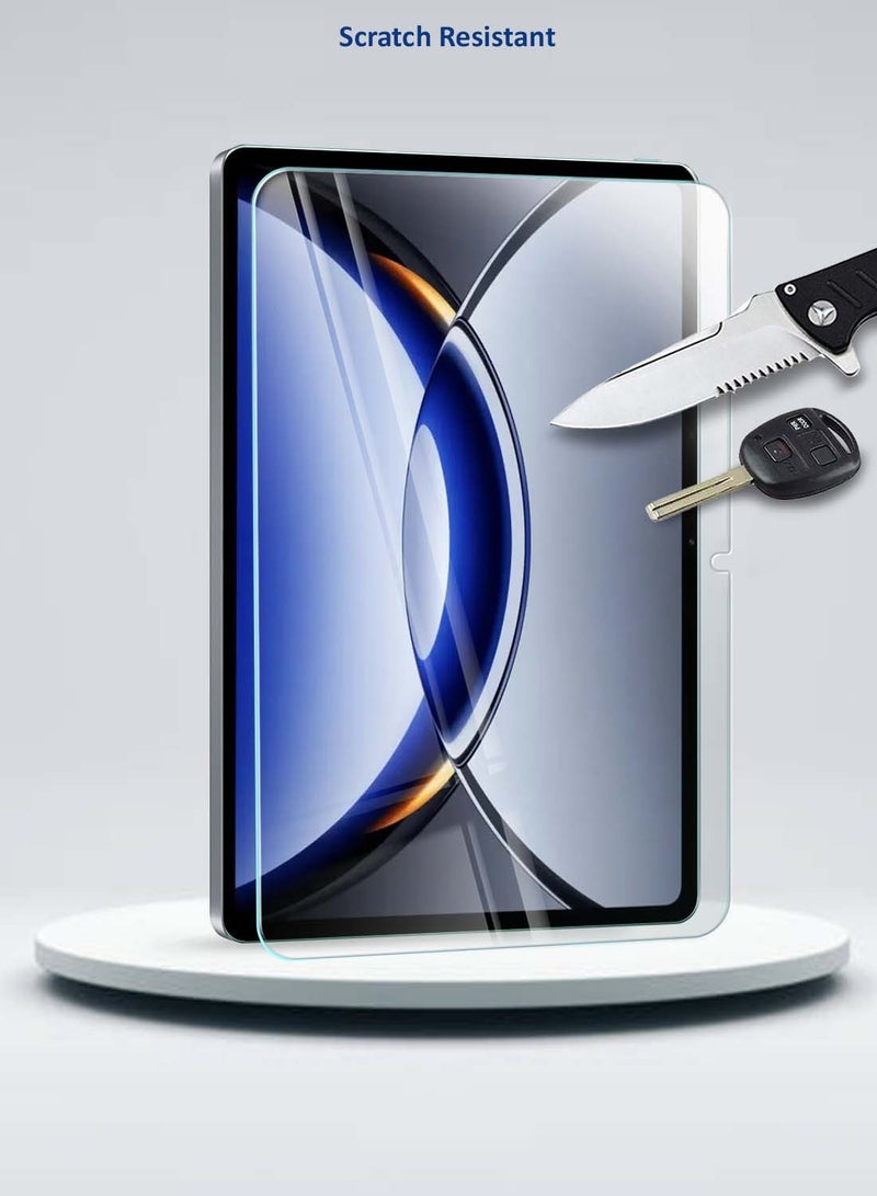 دبليو تيك اوبو باد 3 برو 12.1 2024 (12.1 بوصة) واقي شاشة زجاجي مقوى بغطاء كامل من سلسلة WTech Premium Series - شفاف - Image 4