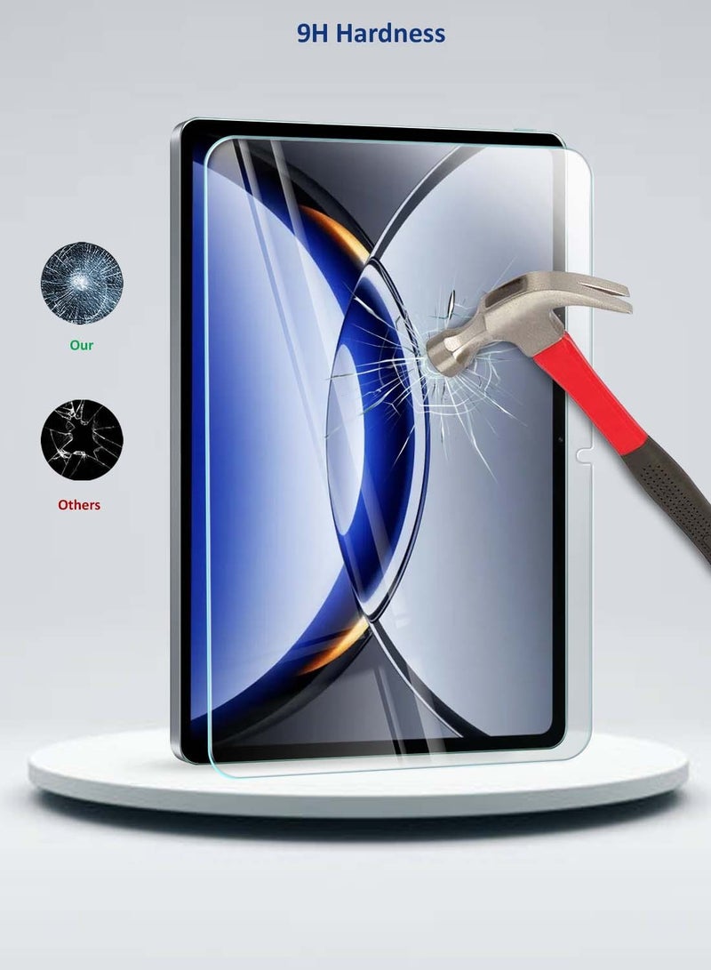 دبليو تيك اوبو باد 3 برو 12.1 2024 (12.1 بوصة) واقي شاشة زجاجي مقوى بغطاء كامل من سلسلة WTech Premium Series - شفاف - Image 2