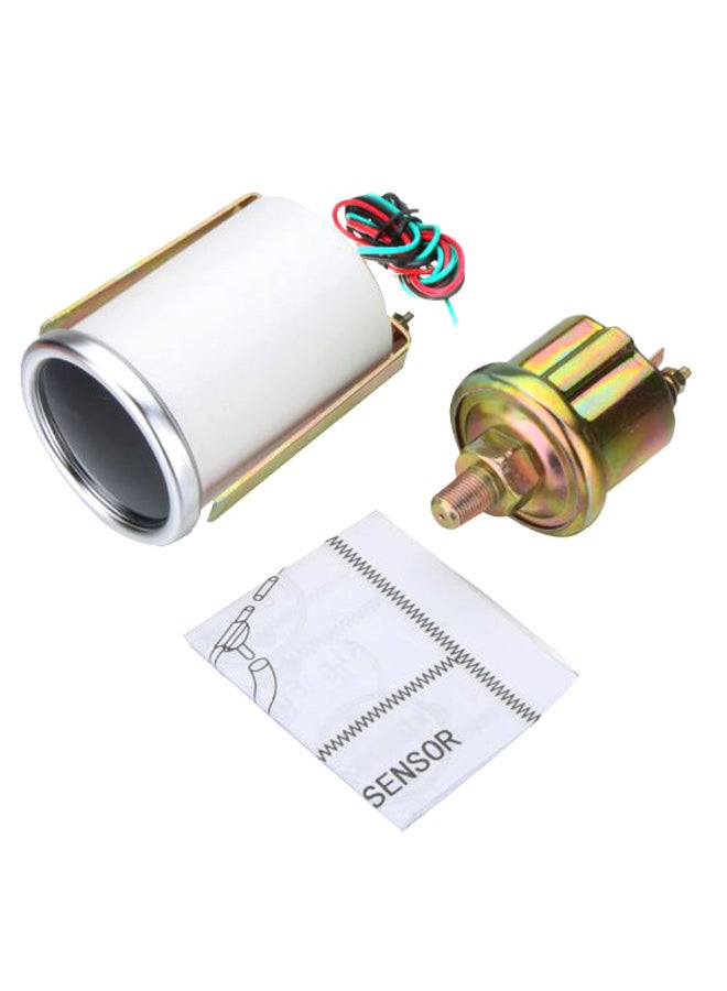 Loquat Car Lens Pointer Oil Pressure Gauge - Image 1