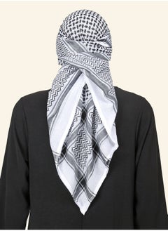 ماركة غير محددة وشاح الصحراء الشرق الأوسط رجالي وشاح الرقبة والوجه أغطية الرأس العربية  - Image 2
