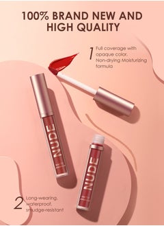 LANGMANNI Lip Liner and Lipstick Makeup Kit 01, Natural Formula, High Pigment and Easier To Create Perfect Lip Makeup, The Innovative Formula Gives Lips a Light Gloss Without Drying Out or Cracking  - Image 4