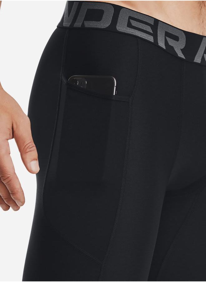 UNDER ARMOUR - HeatGear Armour Compression Long Shorts - Image 1