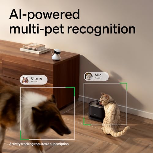PETLIBRO AI Dog Camera Pet Camera Indoor with Phone App [Multi-Pet Recognition, Daily Activity Analysis & Smart Summaries] Cat Cam 360° View, 1080P Dog Cam Night Vision, 2-Way Audio WiFi Cam - Image 2