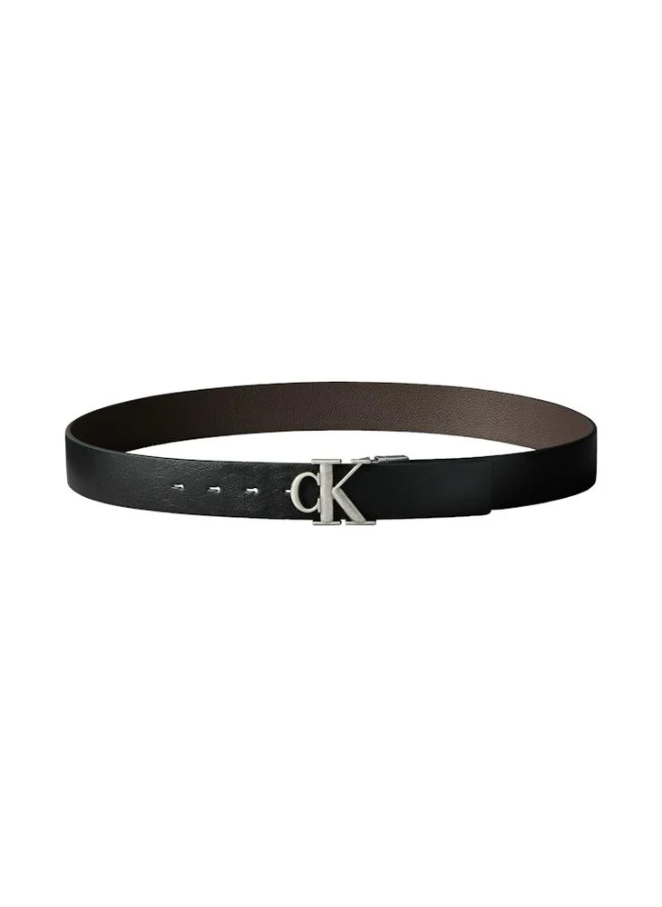 CALVIN KLEIN Logo Hole Allocated Belt
