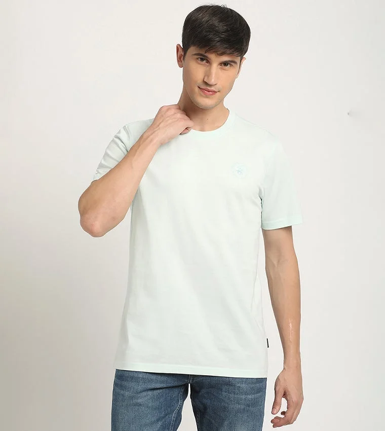 Beverly Hills Polo Club Logo Round Neck Short Sleeves T-shirt