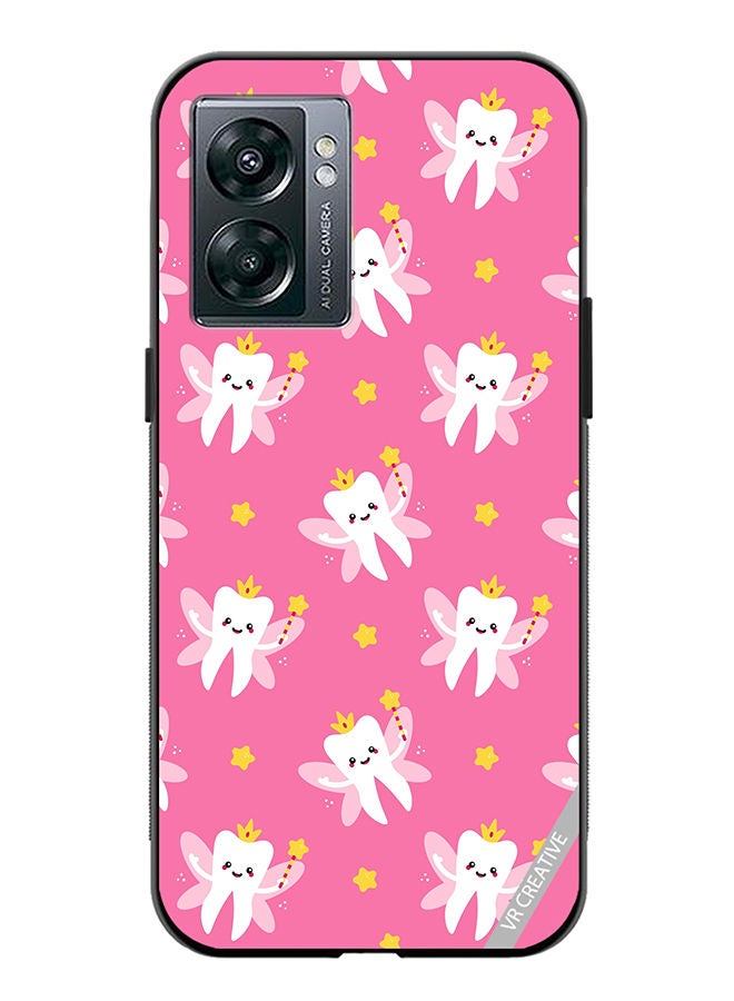 VR CREATIVE Protective Case Cover For OnePlus Nord N300 Cute Tooth Fairy Design Multicolour - Image 1