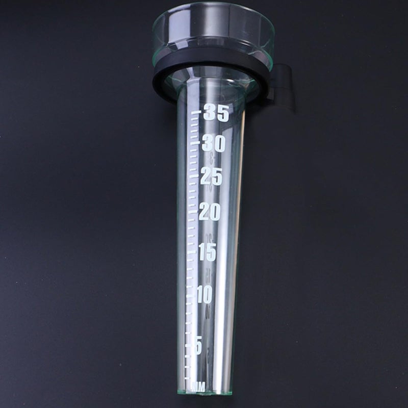 2 Pcs Outdoor Plastic Rain Gauge Set for Home Garden Lawn Accurate Rainfall Measurement Tool - Image 5