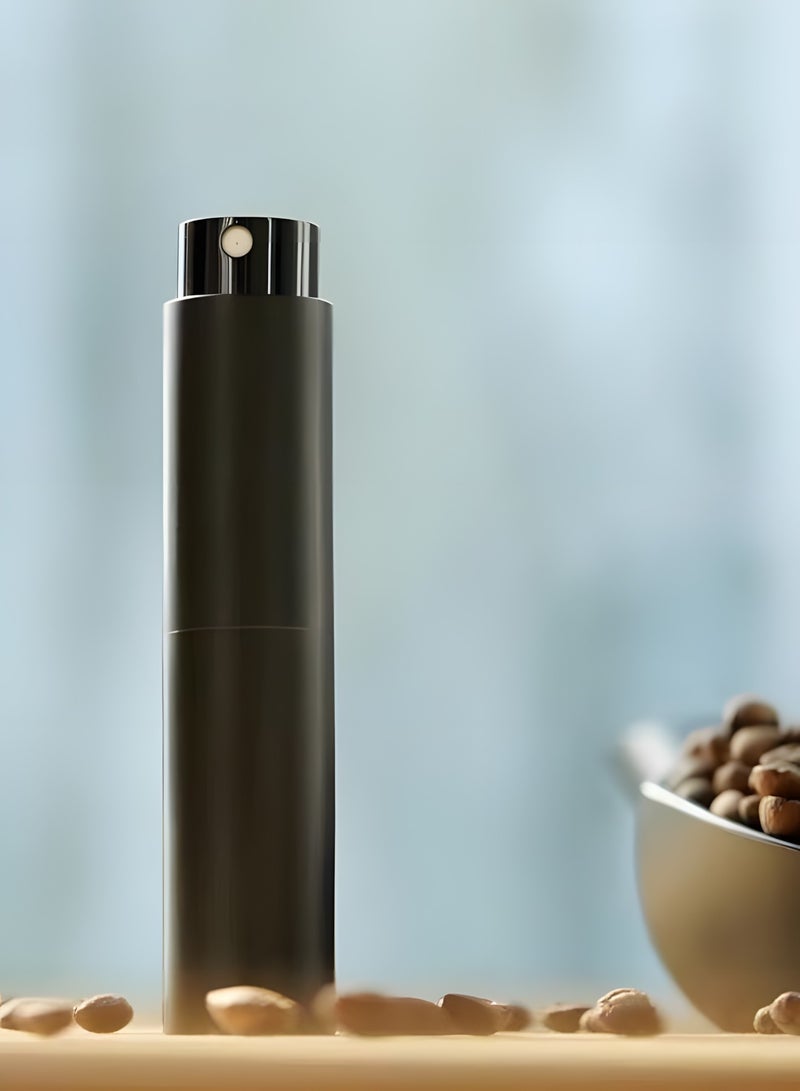 BIG MAX V60 Coffee Weighing Tray Ceramic Set with Black Spray Bottle and Coffee Spoon Rust-Proof Dishwasher Safe for Home and Outdoor Use - Image 5