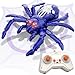 Infowush Wall Crawler Spider Rechargeable Remote Control Robot Kids Toys 360 Rotating RC Wall Climbing Spider with LED Eyes Toys for Boys Girls Ages 3 Up Birthday Gifts for 312 Year Old Boys - Image 2