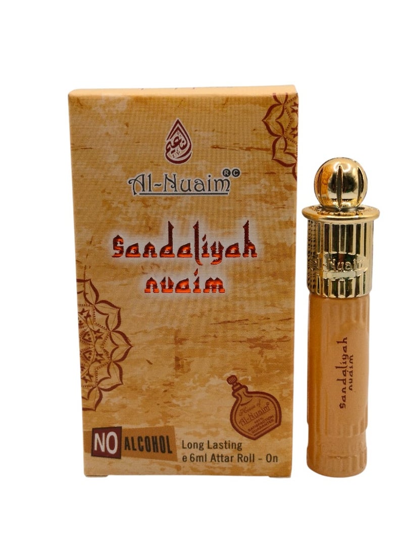 Al Nuaim Sandaliyah  Attar Roll On for Men & Women - - Image 5