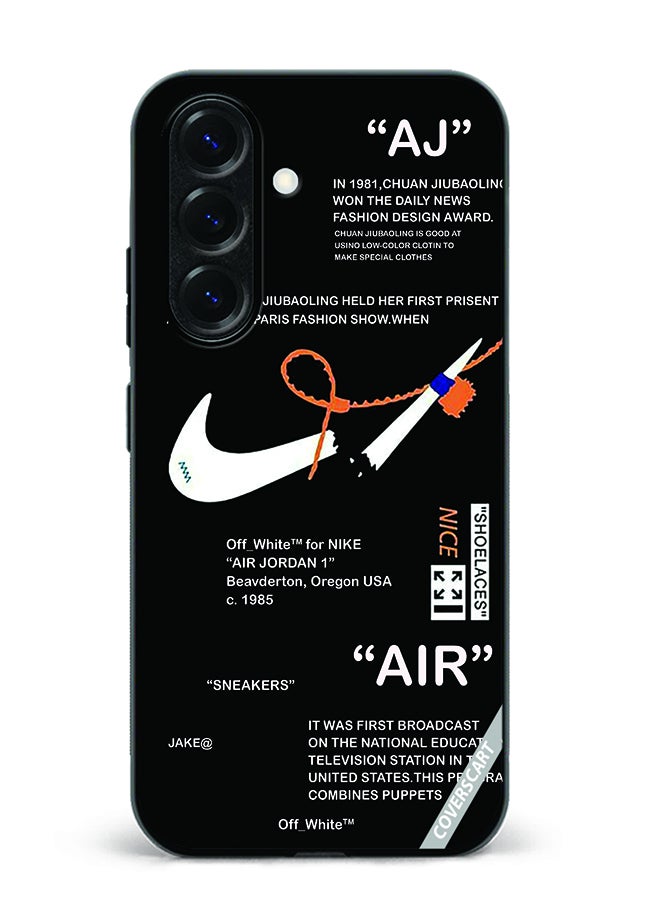 COVERSCART Protective Case Cover For Samsung Galaxy A56 Nike Off Black Design Black