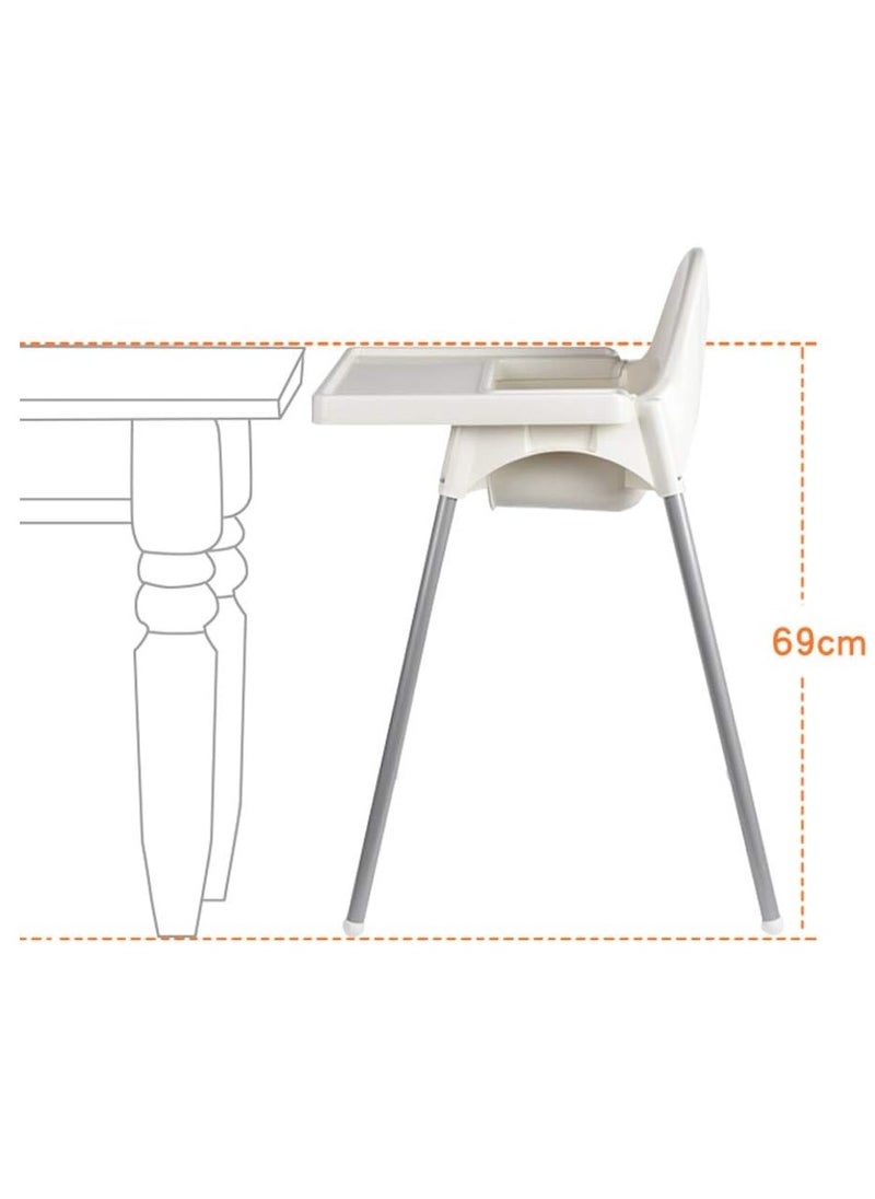Gonice Kids Highchair Feeding Chair Eating Table Baby Dining Chair Child Dinner Table Multifunctional Foldable Portable Baby Dining Booster Seat Children's Removable Tray Babies