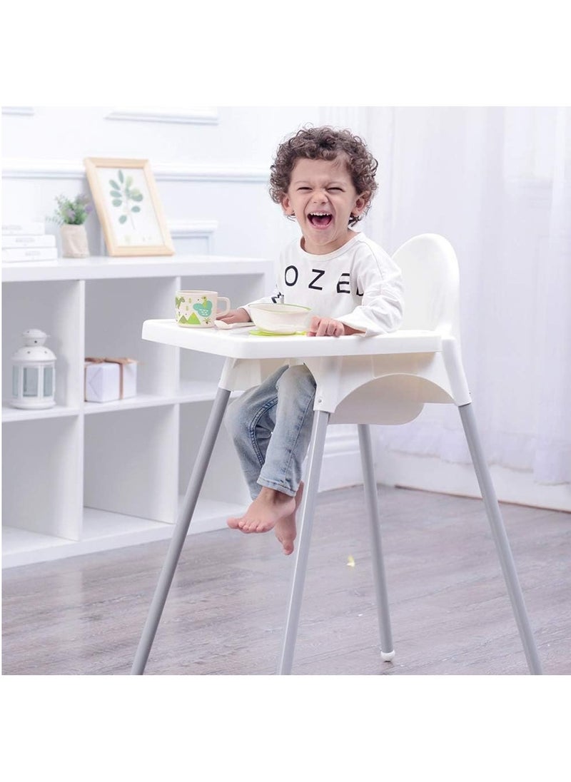 Gonice Kids Highchair Feeding Chair Eating Table Baby Dining Chair Child Dinner Table Multifunctional Foldable Portable Baby Dining Booster Seat Children's Removable Tray Babies