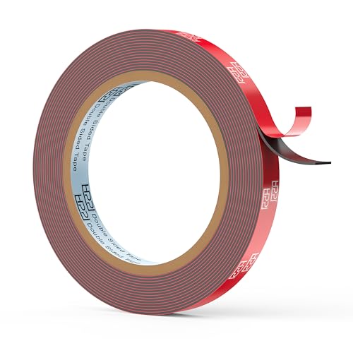 HPP Double Sided Tape, Heavy Duty Tape, Strong and Permanent for Outdoor and Indoor (0.5in x 16ft) - Image 1