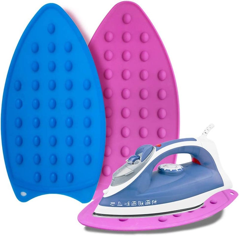 Kuber Industries Kuber Industries Iron Mat Flexible Silicone Iron Pad Iron Rest Pads Heat Resistant AntiSlip Mat Protective Waterproof Insulation Iron Mat Assorted - Image 2