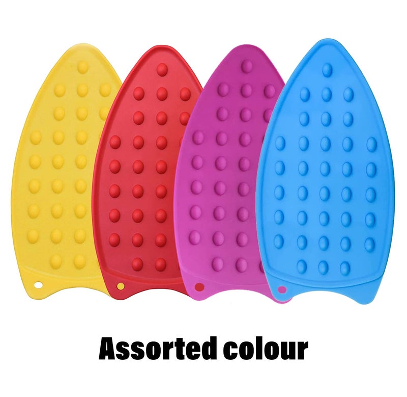 Kuber Industries Kuber Industries Iron Mat Flexible Silicone Iron Pad Iron Rest Pads Heat Resistant AntiSlip Mat Protective Waterproof Insulation Iron Mat Assorted - Image 4