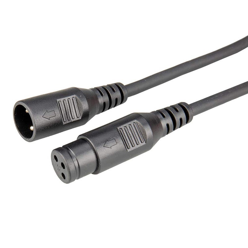 MADOWL 3 Pin XLR Cables Male Female XLR Patch Cable, XLR Cable 10ft 3m DMX Wire Extension Connectors Male and Female, Light DMX Cable with 3 Pin Connector for Stage Lights DMX Signal Connection - Image 2