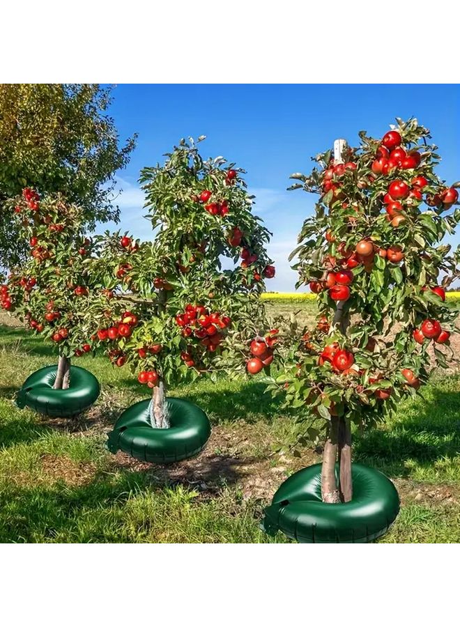 2pcs Green 56 78L Tree Watering Ring Bags Automatic Drip Irrigation System Durable PVC - Image 5