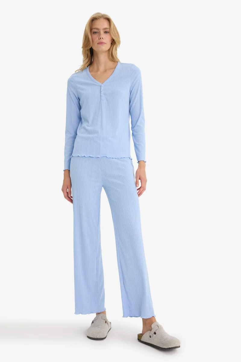 ديفاكتو Fall in Love 2 piece Regular Fit Pyjamas Set