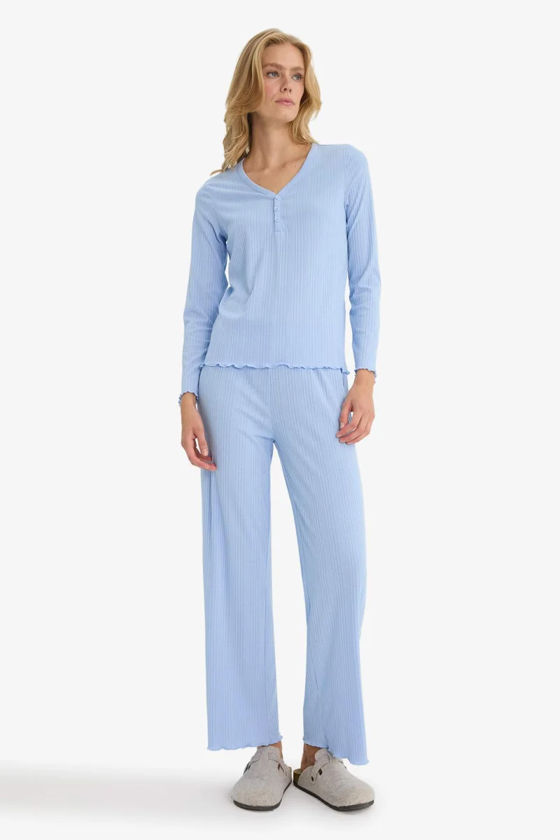 ديفاكتو Fall in Love 2 piece Regular Fit Pyjamas Set