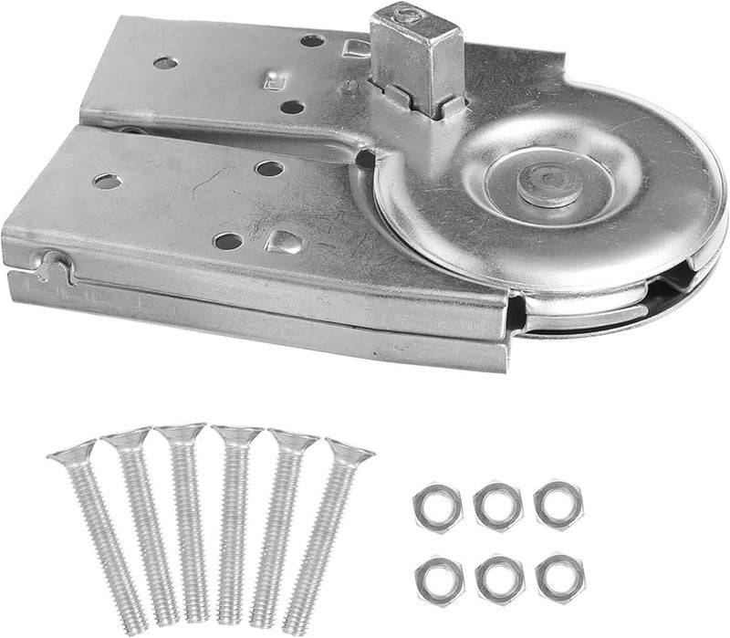 Heavy Duty Attic Ladder Hinge Connector Soft Close Mechanism with Complete Hardware - Image 1