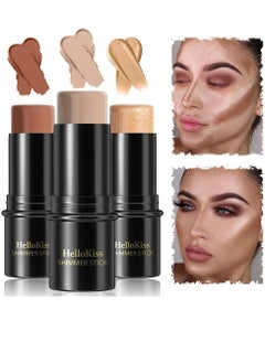 Shimmer Stick Makeup Shadow Shimmer Cream Powder Lasting Glow Finish Foundation Stick Highlighter and Bronzer Pen Face Brightens and Shades Pencil Face Series Highlighter Contour Stick 06 - pzsku/ZB0B4A576D0987306E2D8Z/45/_/1700059749/c4d92636-ce1c-4cf4-b0f7-1ff39f0056e6