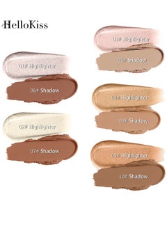 Shimmer Stick Makeup Shadow Shimmer Cream Powder Lasting Glow Finish Foundation Stick Highlighter and Bronzer Pen Face Brightens and Shades Pencil Face Series Highlighter Contour Stick 06 - pzsku/ZB0B4A576D0987306E2D8Z/45/_/1700059751/233b0d5c-edc8-4b6f-815f-242ecc7a931a