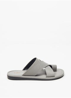 Boys Textured Slip-On Arabic Sandals