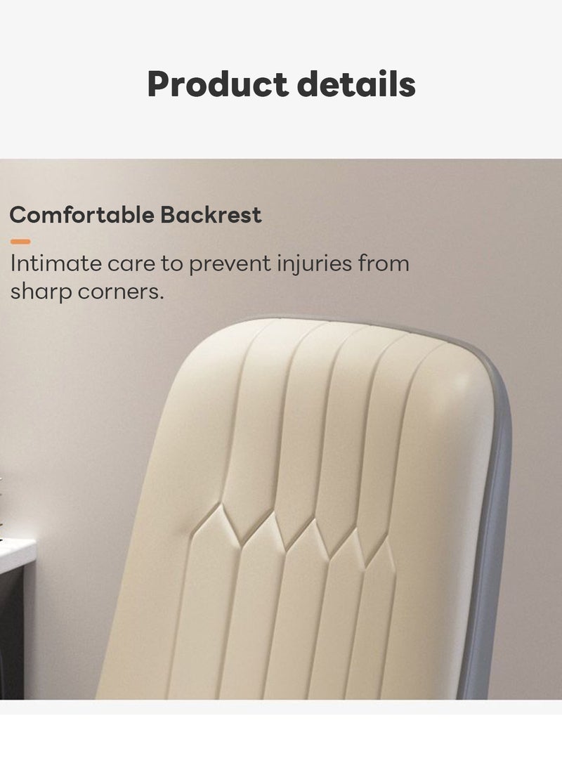 Sharpdo Dining chair, 2 set of, high resilience foam, leather seat  - Image 4