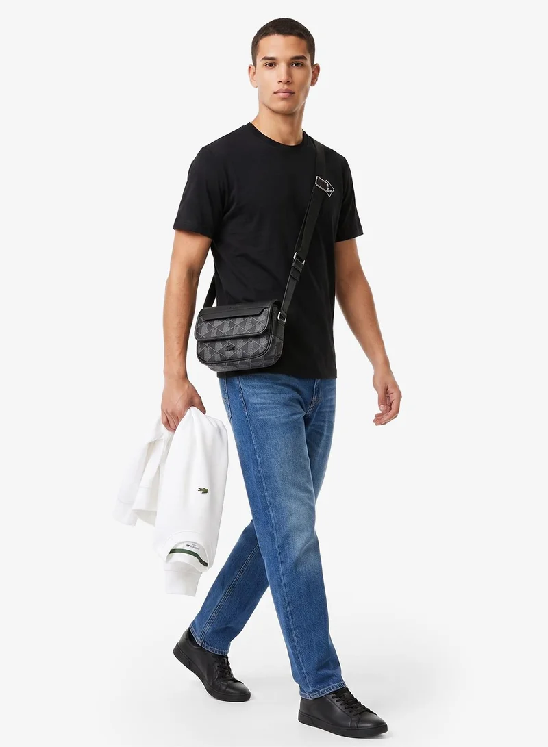 Lacoste  French Made Badge Accent T-Shirt for Men | Best Price UAE