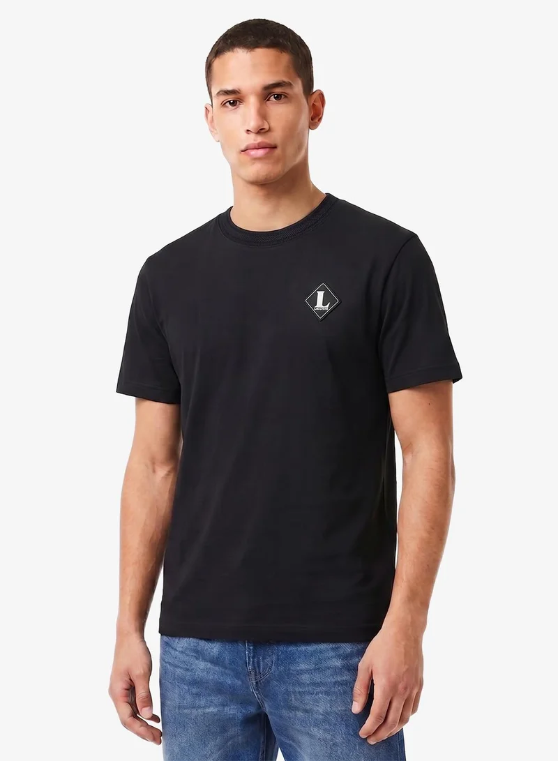 لاكوست French Made Badge Accent T-Shirt
