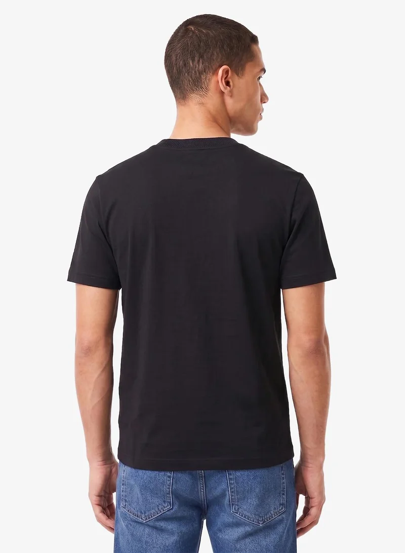 لاكوست French Made Badge Accent T-Shirt
