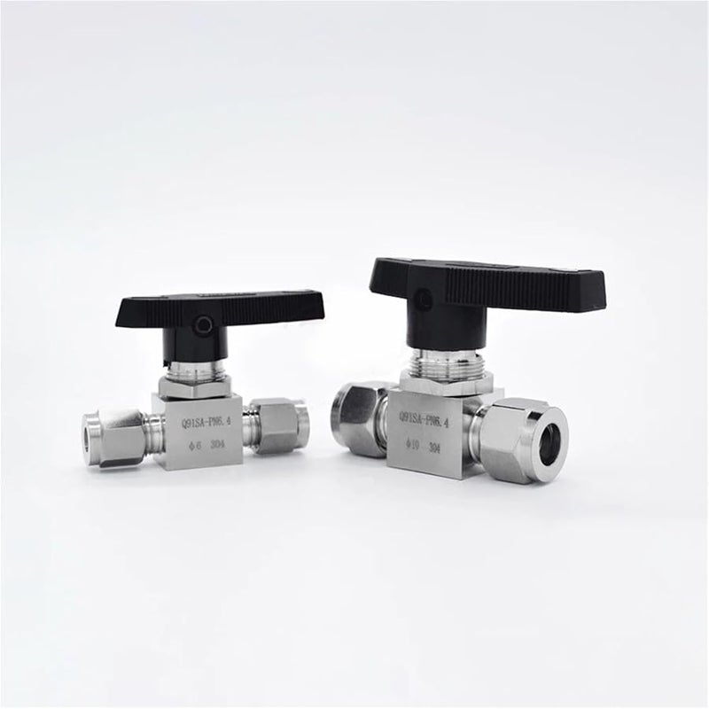 Stainless Steel Compression Union Ball Valve SS304 3.175mm 1 8 Inch For Water Gas Fuel - Image 5