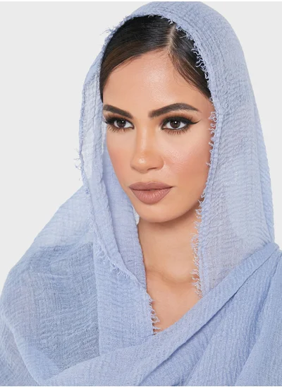 Khizana Linen Mix Lightweight Hijab Scarf