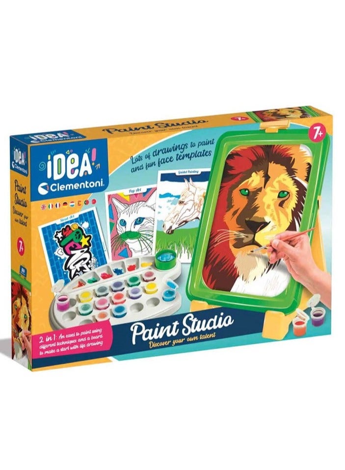 Clementoni Idea Paint Studio | Do it Yourself | DIY Craft Kit | Educational & Learning | Creative Gift for Kids and Adults - Image 1