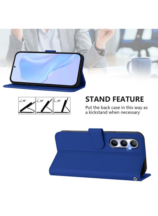 اس-توب جراب لهاتف Realme C65 4G Global Skin Feel جراب هاتف من الجلد بلون سادة مع حبل - Image 3