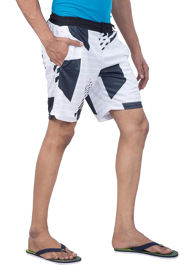 DSC S107 Shorts Medium (White/Black) - Image 3