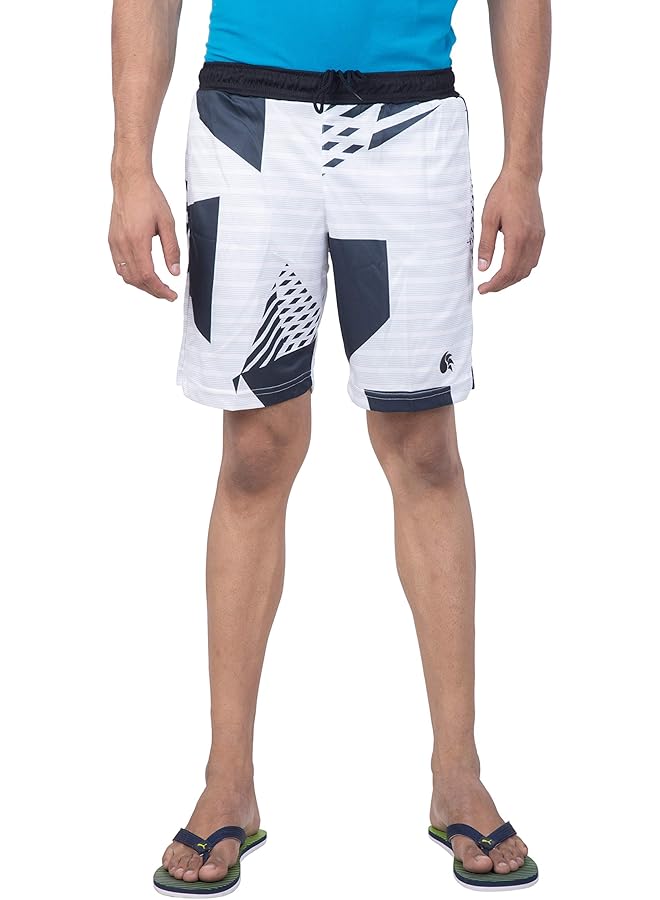 DSC S107 Shorts Medium (White/Black) - Image 1