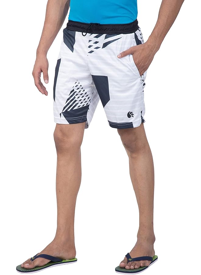 DSC S107 Shorts Medium (White/Black) - Image 2