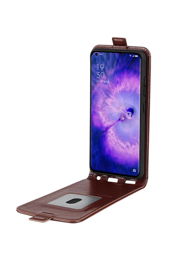 اس-توب جراب هاتف OPPO Find X5 R64 بتصميم عمودي من الجلد - Image 4