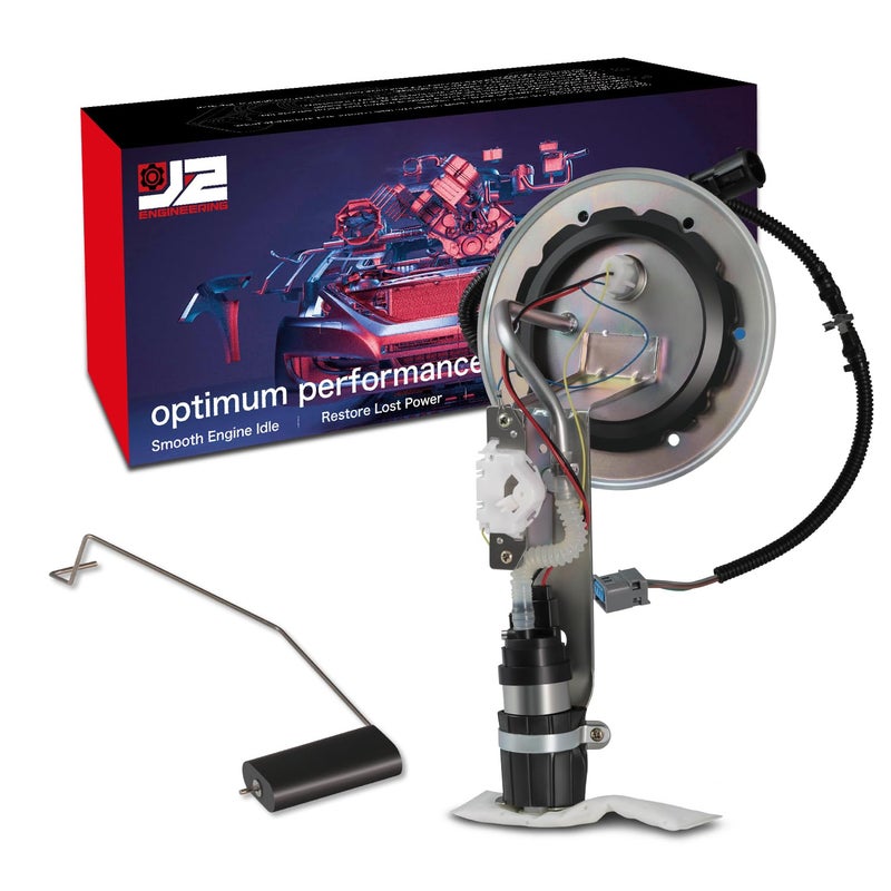 J2 Engineering Electric Fuel Pump Module Assembly Compatible with 0308 Crown Victoria 0310 Town Car 0309 Grand Marquis 0304 Marauder J2FPM0139