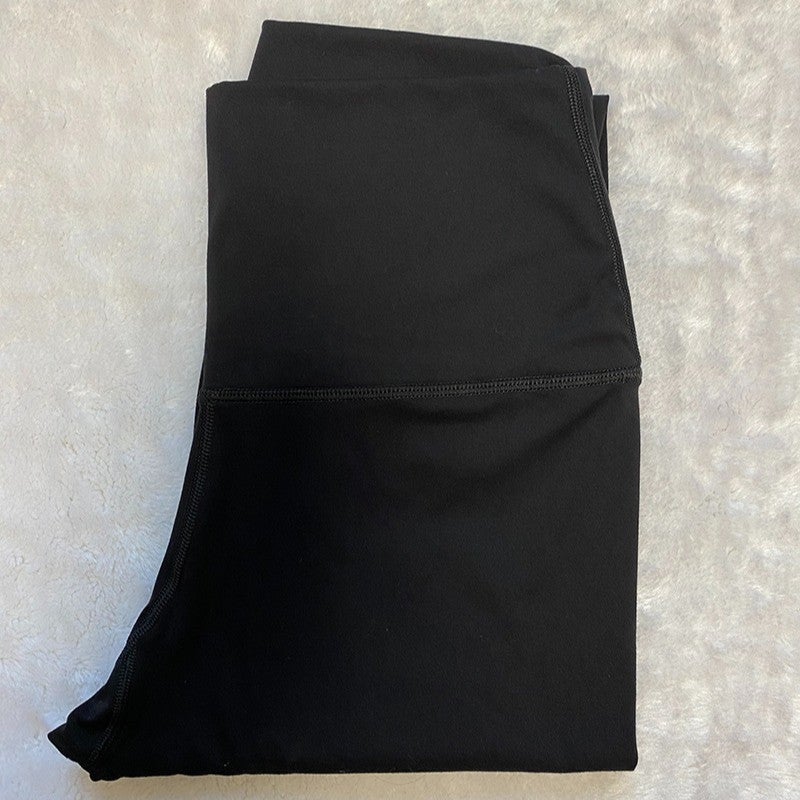 Lycra Fabric High Waist Women'S Yoga Pants Sports Fitness Clothes Tight Elastic Fitness Women'S Outdoor Trousers - Image 2