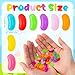 BkeeCten 150pcs Miniature Fake Jelly Beans Easter Decor Mixed Colors Fake Candy Resin Charms Cute Simulated Jelly Beans for Easter Egg Hunt Activity Spring Craft Supply Basket Decoration06 x 03 - Image 4