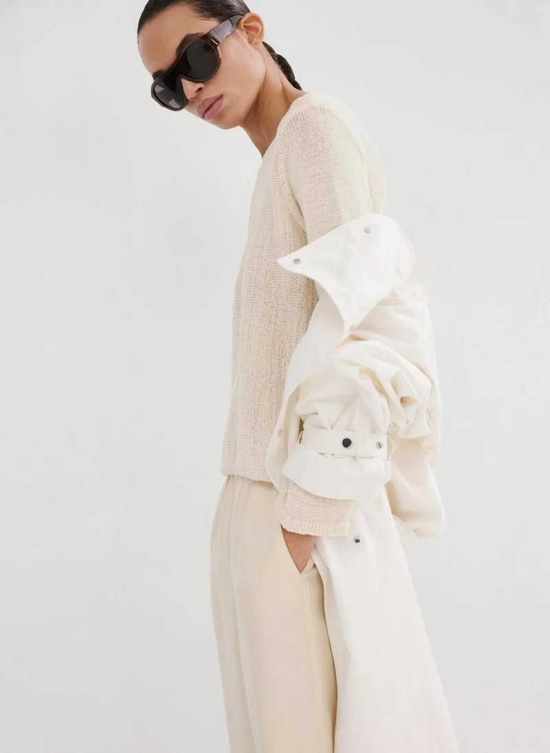 Mango  Open-knit long-sleeve jumper for Women | Best Price UAE
