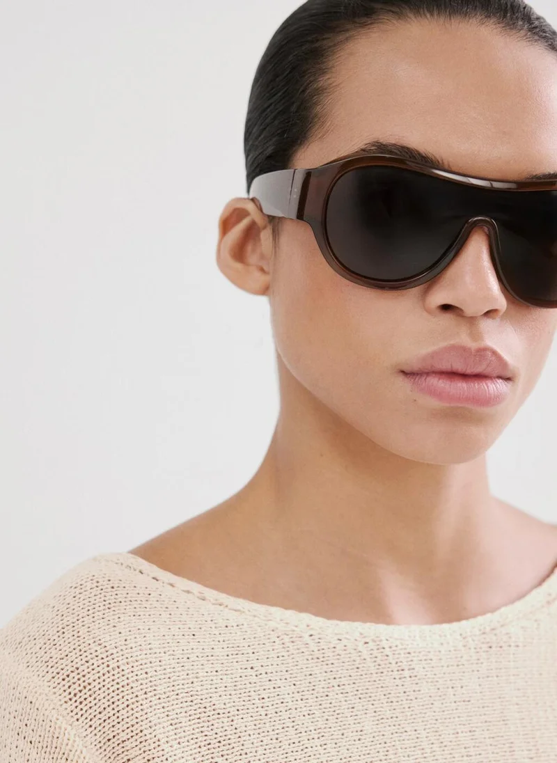 Mango  Open-knit long-sleeve jumper for Women | Best Price UAE